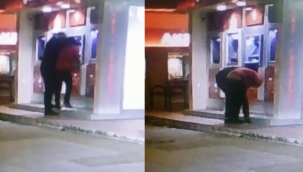 ATM'de gaspçı dehşeti
