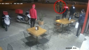 Bodrum’da pitbull saldırısı güvenlik kameralarına yansıdı