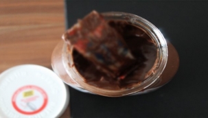 Çikolata kavanozundan çıkan şoke etti