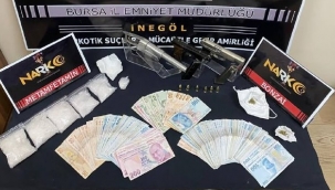 İnegöl'de uyuşturucu operasyonu: 3 kişi tutuklandı