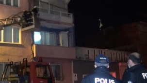 İşten dönen adam mahalleyi ayağa kaldırdı