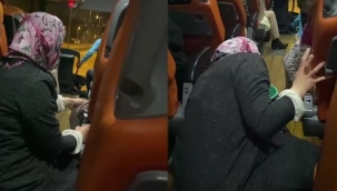 Otobüste engelli yolcu istifra edince 'temizlik' yaptırıldı!