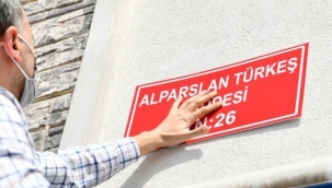 Ak Partili belediyeden Alparslan Türkeş'e vefa