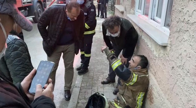 Alev savaşçısı yorgun düştü