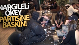 Ataşehir'de nargileli okey partisine polis baskını