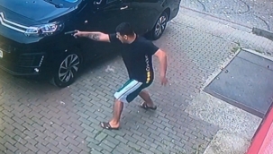 Balat'ta silahlı çatışma anları kamerada