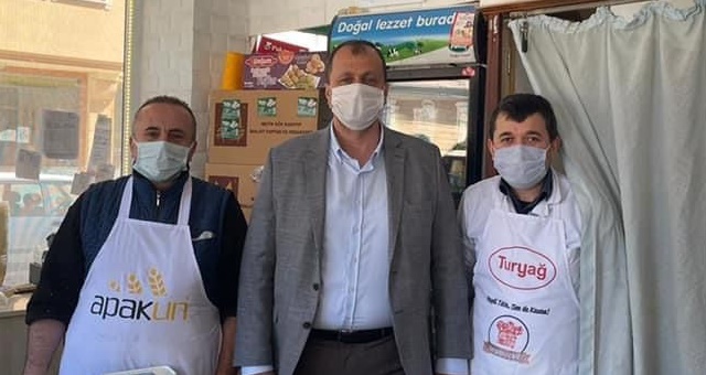 Başkandan esnafa kira müjdesi