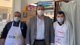 Başkandan esnafa kira müjdesi