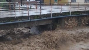 Bursa'da dereler taşma noktasına geldi