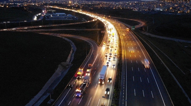 Bursa-İzmir-İstanbul otoyoluna bakım onarım ayarı