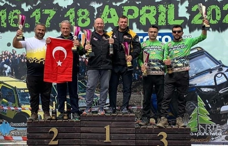 Bursa'nın takımı Teleferik Ofroad ekibi, Avrupa'ya damga vurdu