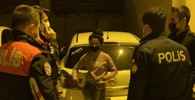 Çaldığı bisiklet ile olay yerine gelen genç kız yakalandı