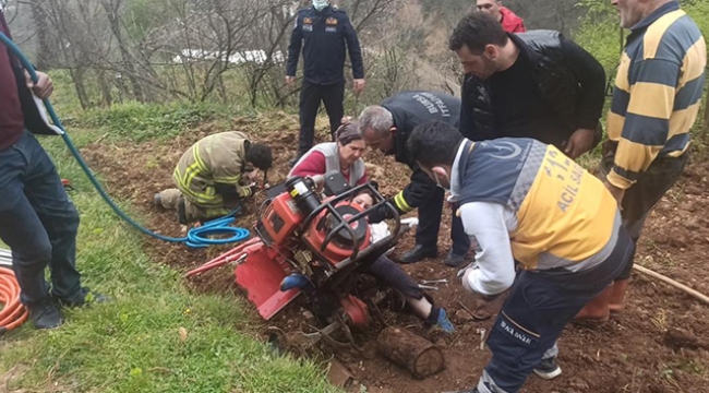 Çapa motoru dehşeti...Ormanda hayat kurtarmak için zamanla yarış