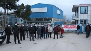 Cenazede haklarını helal etmedikleri patronlarının yüzünden hacizlik oldular