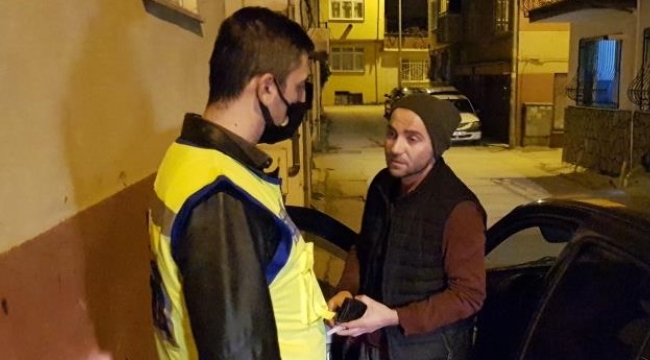 Ehliyetini aldığı gün polise kaptırdı