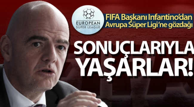 Gianni Infantino 'Seçimlerinin sonuçlarıyla yaşarlar'