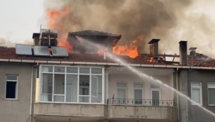 İftara dakikalar kala yangın: Apartman tahliye edildi