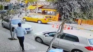 İzmir’de film gibi olay: Kaçırdığı taksi ile yayaya çarpan kadın, kovalamaca sonucu yakalandı 