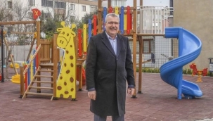 Karacabey’de Osmanlı motifleri taşıyan parkta sona doğru