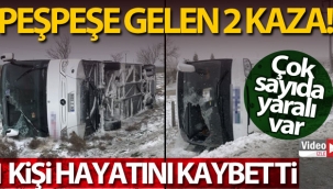 Konya 'da 2 tur otobüsü kaza yaptı: 1 ölü, 40'dan fazla yaralı