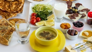 Ramazanda sağlıklı beslenme için 10 altın öneri