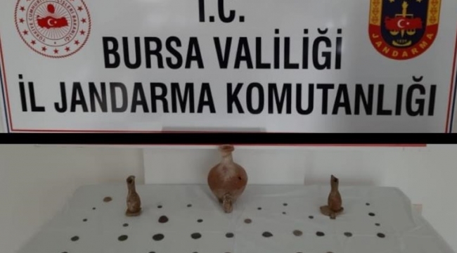 Roma ve Bizans dönemine ait tarihi eserler ele geçirildi