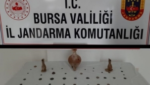 Roma ve Bizans dönemine ait tarihi eserler ele geçirildi
