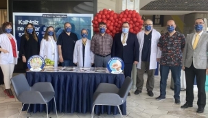 Sağlık çalışanlarından videolu kalp uyarısı