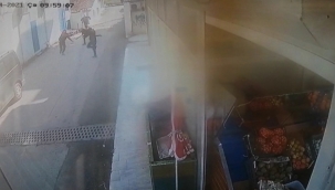 Silahlı sopalı kavga güvenlik kamerasında