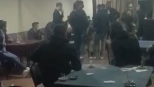 Spor kulübü lokaline kumar baskını