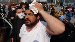 Taksim’de İBB zabıtaları seyyar satıcıyı başından yaraladı