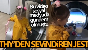 THY Genel Müdürü Bilal Ekşi'den minik Asya'ya sevindiren jest