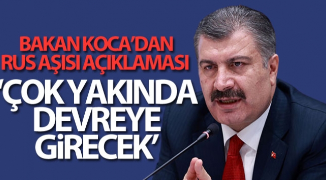 Türkiye'de Sputnik V aşısına başlanacak