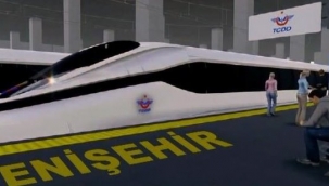 Yenişehir hızlı treni saatte 200 kilometre hıza çıkacak