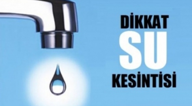 Yıldırım ve Mudanya’da su kesintisi