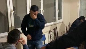 Amatör spor kulübü lokalinde oyun oynayan 17 şahsa ceza yağdı