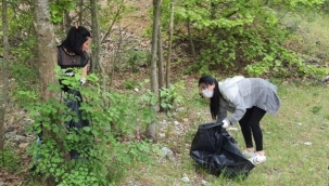 Hem doğayı temizlediler hem de hayvanları beslediler