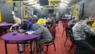Jandarmadan ‘Sabri Abi' ismiyle kumar baskını