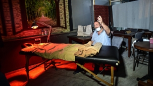 Kafe baskınında şoke eden görüntü