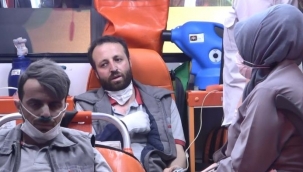 Kauçuk fabrikasında korkutan yangın: 6 işçi hastaneye kaldırıldı