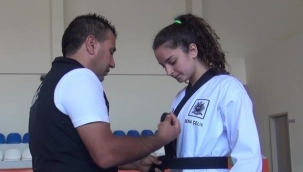 Milli sporcu Sena Çelik'in hedefi Avrupa ve Dünya şampiyonluğu