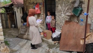 Orhaneli’nin yardım eli her yere ulaşıyor