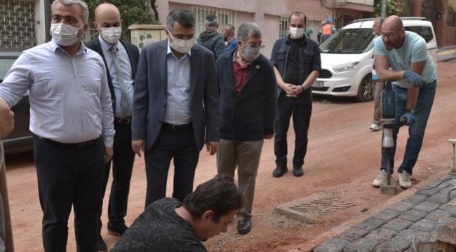 Başkan Yılmaz’dan Yeşil’de inceleme
