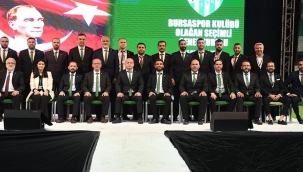 Bursaspor'da yeni yönetimin görev dağılımı yapıldı