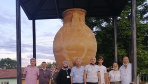 BUSMEK'ten çömleğin köyüne ziyaret