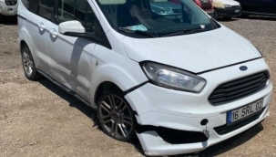 Çalıntı araçla drift... sonrası kaza!