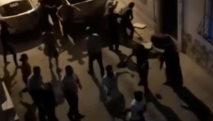 Çocukların kavgasına aileler katıldı