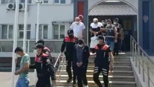 Çuvalın altında böyle yakalandı