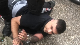 'Dur' ihtarına uymadı böyle yakalandı!