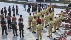 Ekipler yangın riskine hazır